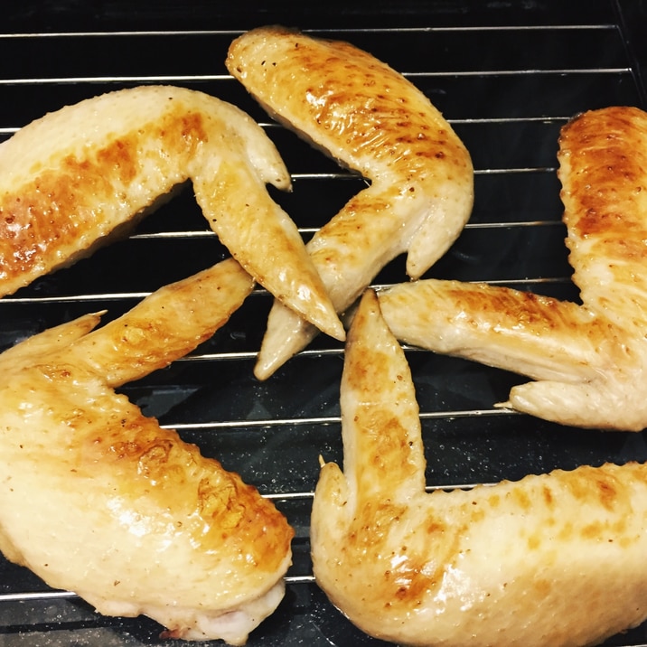 魚焼きグリルでジューシーな手羽先を レシピ 作り方 By 料理好きな人a 楽天レシピ